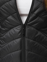 Chaqueta de mujer negra OZONEE JS/16M9238/392
