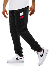 Pantalón de chándal de hombre negras OZONEE JS/JZ11025
