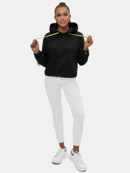 Sudadera de mujer negra OZONEE JS/B26031Z