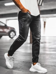 Pantalón jogger de hombre negras OZONEE NB/MP0065/2N
