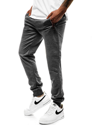 Pantalón de chándal de hombre gris oscuro JS/XW007S
