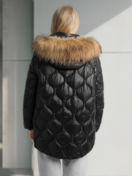 Chaqueta de mujer negra OZONEE O/5M3226/392Z