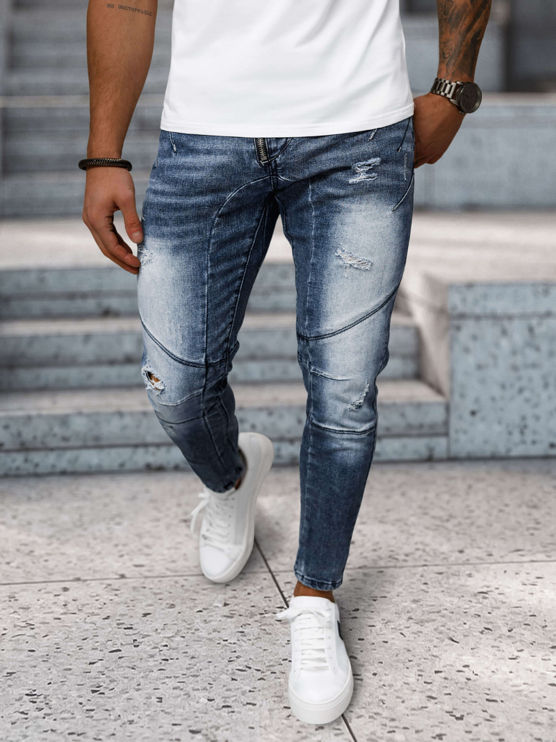Vaqueros de hombre azul OZONEE NB/MP0045B