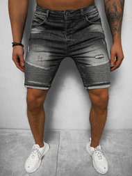 Pantalón corto de hombre negras OZONEE NB/MP0033N