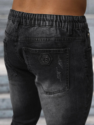 Vaquero de hombre negras OZONEE NB/MP0063/1N