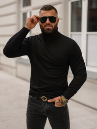 Jersey de hombre negras OZONEE O/GM301