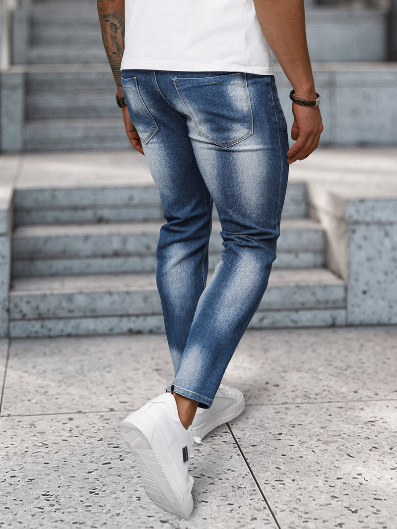 Vaqueros de hombre azul OZONEE NB/MP0199BC