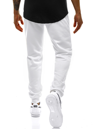 Pantalón de chándal de hombre blancos OZONEE JS/JZ11001