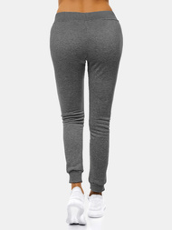 Pantalón de chándal para mujer grafito OZONEE JS/CK01