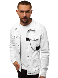 Chaqueta vaquera de hombre blanca OZONEE G/600