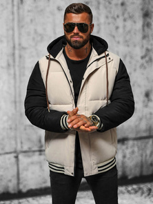 Chaqueta de hombre crudos OZONEE JS/31M5002