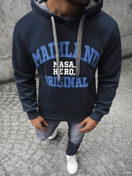 Sudadera de hombre azul marino OZONEE JS/Y10051