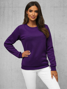 Sudadera de mujer violeta OZONEE JS/W01Z