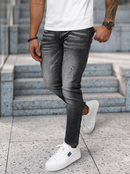 Vaqueros de hombre negras OZONEE NB/MP0070N