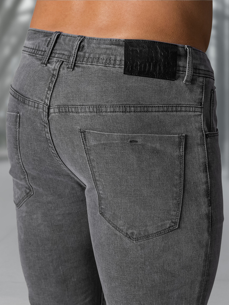 Vaqueros de hombre grafito OZONEE NB/MP0192GSZ