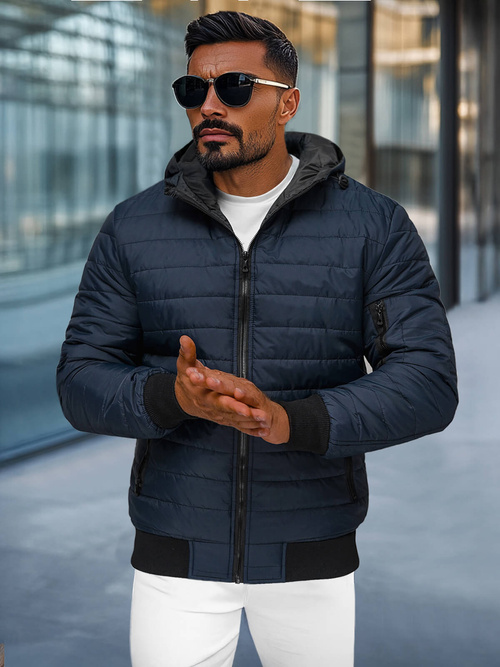 Chaqueta de hombre granate OZONEE JS/MY13Z