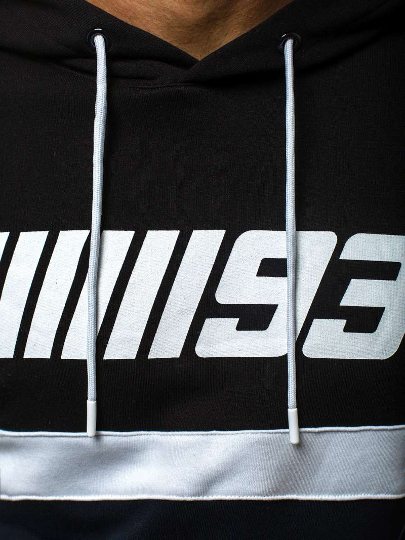 Sudadera de hombre granate OZONEE A/0963Z