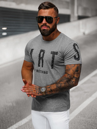 Camiseta de hombre grafito OZONEE O/8T1263/5