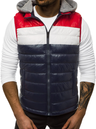 Chaleco de hombre azul marino OZONEE N/6105