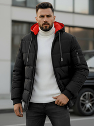 Chaqueta de hombre negra OZONEE JS/31M5003Z