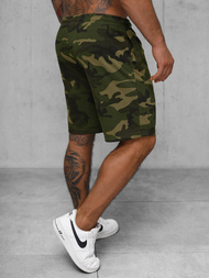 Pantalón corto de hombre verde OZONEE JS/8K283/29