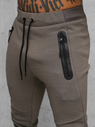 Chándal de hombre beige-gris OZONEE O/FF3705AB