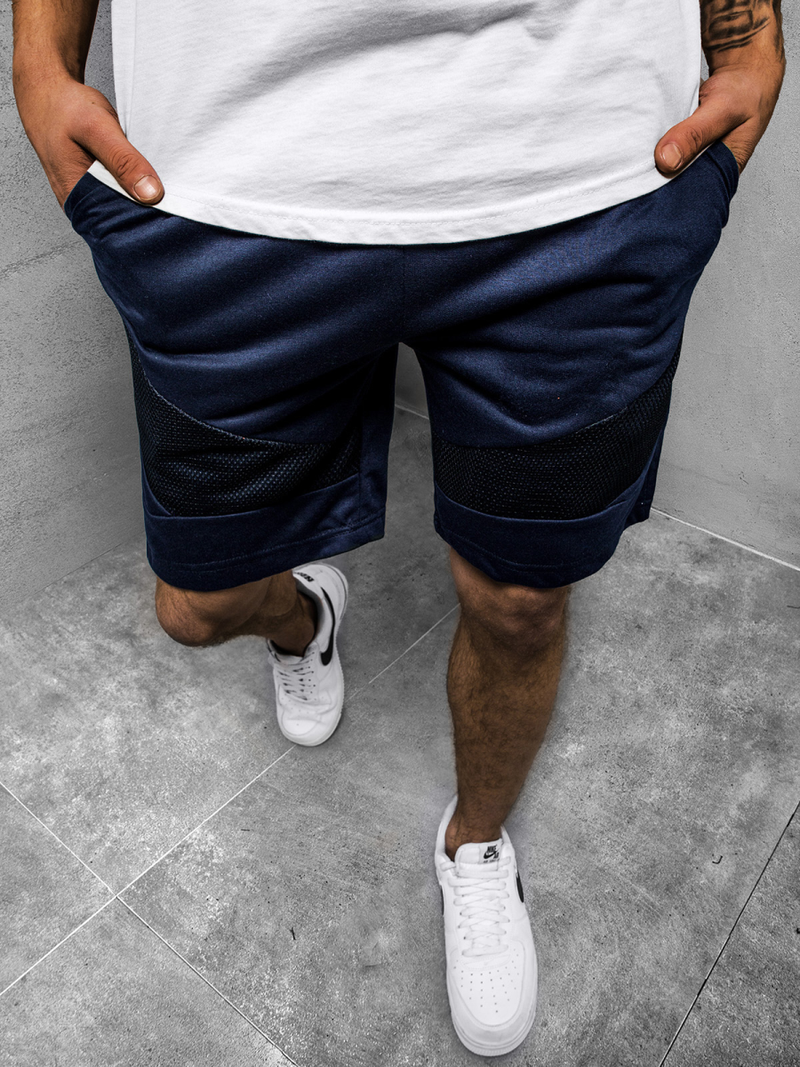 Pantalón corto de hombre azul marino JS/KS2503Z