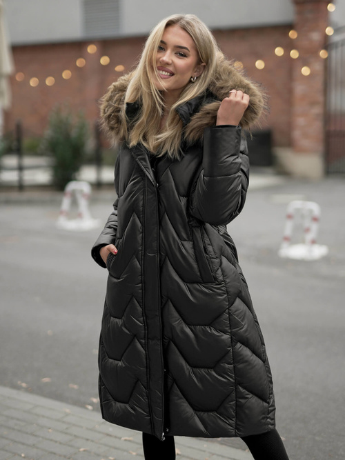 Chaqueta de mujer en negra OZONEE O/5M3229/392Z
