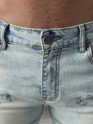 Vaqueros de hombre azul claro OZONEE O/EM8889