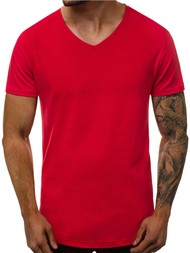 Camiseta de hombre roja OZONEE O/2309