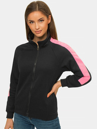 Sudadera de mujer negra OZONEE JS/B26038