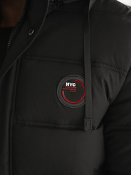 Chaqueta de hombre negra OZONEE JS/57M7501/392Z