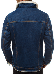 Chaqueta vaquera de hombre azul OZONEE JB/JP1109