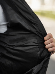 Chaqueta de hombre negra OZONEE JS/31M5003Z