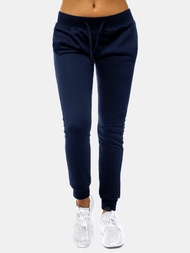 Pantalón de chándal para mujer azul marino OZONEE JS/CK01