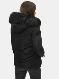 Chaqueta de mujer en negra OZONEE JS/M738/392