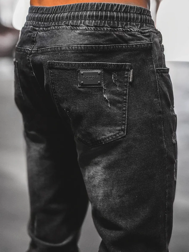 Pantalón jogger de hombre negras OZONEE NB/MP0065/2N