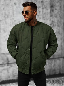 Chaqueta de hombre verde OZONEE JS/84M3020/136