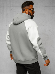 Sudadera de siva OZONEE O/SWE23027Z