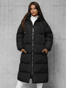 Chaqueta de mujer negra OZONEE JS/5M3163/392Z