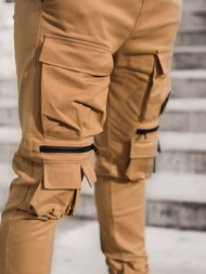 Pantalón jogger de hombre camel OZONEE G/2787