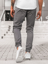 Pantalón jogger de hombre gris OZONEE G/2787