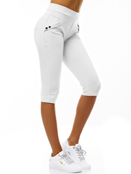 Leggings para mujer blancos OZONEE JS/1041/B11