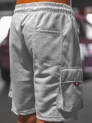 Pantalón corto de hombre gris OZONEE O/WW20015/2