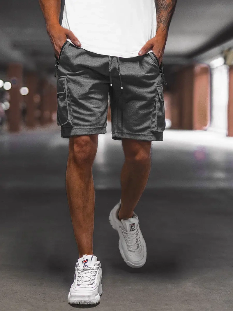 Pantalón corto de hombre grafito OZONEE O/WW20015/3