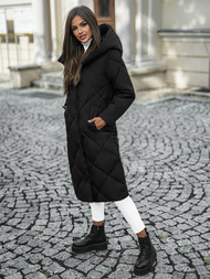 Chaqueta de mujer negra OZONEE JS/5M3173/392Z