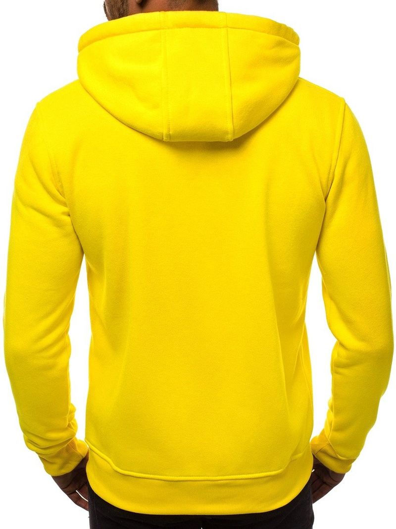 Sudadera de hombre amarilla OZONEE JS/2008Z