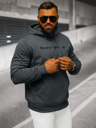 Sudadera de hombre grafito OZONEE JS/27B6512/5