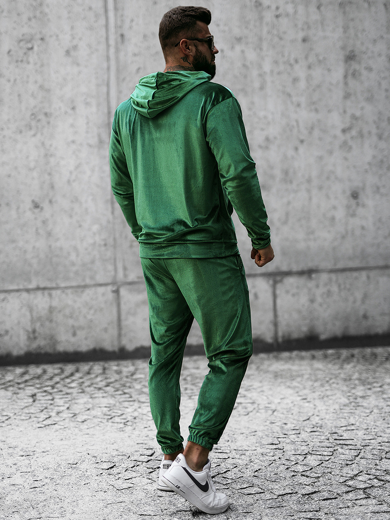 Chándal de hombre verde OZONEE O/D7517