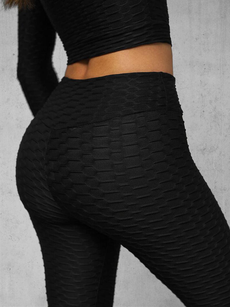 Conjunto de chándal de dos piezas de negro OZONEE O/22060Z